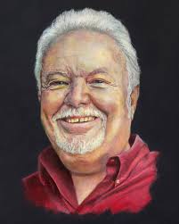 Acrylic portrait painting