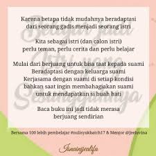 Istri wajib menjaga kehormatan suaminya baik di hadapannya atau di belakangnya (saat suami tidak di rumah). Belajar Jadi Istri Yang Sesungguhnya Bonus Merchandise Shopee Indonesia