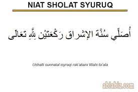Niat Sholat Syuruq Atau Isyraq Menurut Muhammadiyah Abiabiz