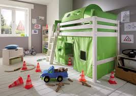 Die spiegelbildliche montage ist auch hier möglich. Infanskids Mittelhohes Abenteuerbett Mit Stoffset Lime Von Infanskids Gunstig Bestellen Skanmobler