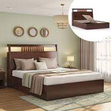 Wood nightstands can be used to accentuate your bedroom set decor with extra flair or to support a bolder bed design. Bed Design 250 Latest Bed Designs Online In India Best Prices Urban Ladder