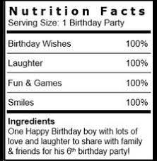 Customizable Free Birthday Nutrition Facts Label Template Water Bottle Labels Ingredients Google Search Diy Water Bottle Labels Diy Water Bottle Water Bottle Labels Template