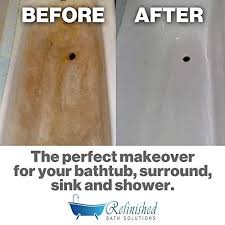 Live bathtub reglazing how to featuring ekopel 2k bathtub refinishing kit. Ekopel 2k Diy Bathtub Refinishing Kit No Odor No Peel Gloss Finish Refinished Bathtub Solutions