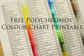 Polychromos Colour Chart Lianne Williams Colored Pencil