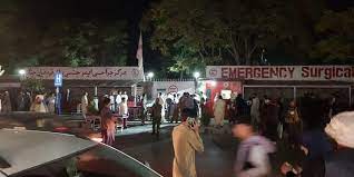 We can confirm an explosion outside kabul airport. Bsv8ipitlegk1m