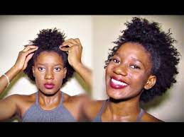 My hair is not long (collarbone length) but not short. Natural Hair Style On Short Twa Awkward Length Natural Hair Top Knot Puff Youtube