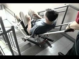 It is intuitive so anyone can Ferno Training Evacuation Chair Youtube