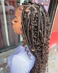 Braids And Curls Braids With Curls African Hair Braiding Styles Hair Styles