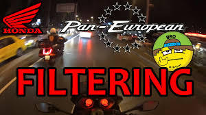 Sehir Hatti 17 Honda St1300 Pan European Ile Filtering Keyfi Youtube