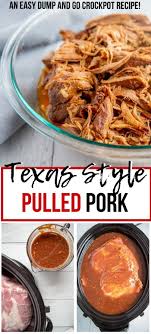 A Texas Style Slow Cooker Pulled Pork Sweet Spicy Juicy And Cooked Low And S Pork Crockpot Recipes Bbq Pulled Pork Slow Cooker Crock Pot Pulled Pork Recipe