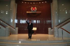 Feb.16 singapore finance minister heng swee keat discusses the government's budget and its efforts to fight the coronavirus. Taken At Budget Day At Parliament House Pictured Finance