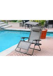 Jeco wicker adjustable chaise lounger in espresso with brown cushion. Patio Furniture