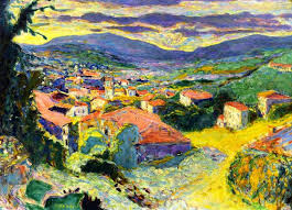 Jammu Alongtimealone Landscape At Le Cannet Pierre Pierre Bonnard Art Landscape Paintings