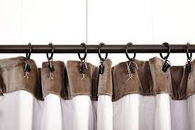 What S The Best Way To Hang Your Drapery Curtains With Rings Curtain Rings With Clips Hanging Drapes