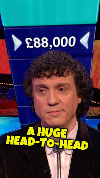 An EPIC 88K head-to head! 😱, Like & share this video. Follow for daily posts., Watch now on ITVX: https://www.itv.com/watch/the-chase/1a7842, #TheChase #fyp #Viral