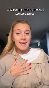 12 days of Christmas 🎄🥎 LMAO 🎄🫶🏼 #softball #softballlife  #softballseason #softballgirls #softballplayer