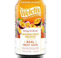 Welch's Craft Cocktails Passion Fruit Mojito Ready-To-Drink 4-Pack 12oz Cans