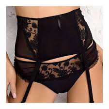 Va bien 6102 lace garter belt. High Class Sexy Sophisticated Black Sheer Lace Garter Belt
