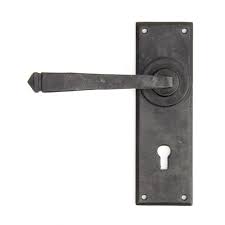 Wrought iron door with classic scroll work | monarch custom doors. Wrought Iron External Beeswax Avon Lever Lock Set Wrought Iron Door Fittings And Door Furniture