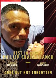Phillip Branch Obituary and Memorial Program 2022 Adobe Version