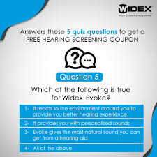 Use it or lose it they say, and that is certainly true when it. Widex Test Your Knowledge On Hearing By Answering Some Fun Trivia Questions The Winner Of The Quiz Will Win A Free Hearing Screening Coupon From Widex Call Us 91 9650179292 Visit