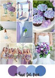 Lavender And Light Blue Beach Wedding Colour Scheme Wedding Color Schemes Summer Purple Wedding Theme Wedding Color Schemes Purple