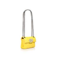 Leather Mini Mayfair X Yellow Leather Embellished Mini Shoulder Bag From Kurt Geiger London Leather Evening Bags Grey Tote Bags Mini Shoulder Bag