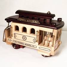 Cable Car Music Box Model Muzik