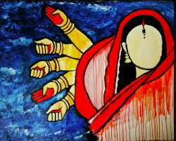 Simplicity Innocence In A Blog Naari Astitva Indian Art Paintings Indian Folk Art Madhubani Art