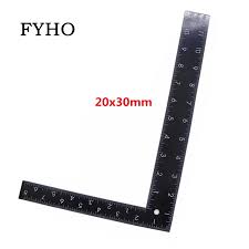 How to circumscribe a circle on a triangle using just a compass and a straightedge. Black Right Angle Ruler L Type 90 Degree Positioning Measurement Tools 20x30cm Inch And Cm Scale Woodworking Carpenter Tool Hy73 Gauges Aliexpress