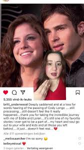 I am crying 😭😭 this is so heartbreaking! He was sooo young 😭😭 my love  is with his family 💔💔 He was such a big part of my childhood and teenage  years and I honestly have no words for the pain this ...