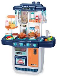 The kidkraft kitchen play set is an excellent addition to your kid's play kitchen. Buy Tread Mall Kitchen Set Wd R33 Kids Kitchen Playset With Realistic Lights Sounds Play Sink With Running Water Dessert Shelf Toy Kitchen Set For 3 Year Old Girls Online At Low Prices In India Amazon In