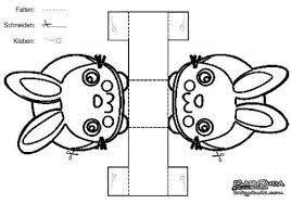 Osterkorbchen Vorlage Malen Basteln Babyduda Bastelstrasse Basteln Vorlagen Osterkorbchen