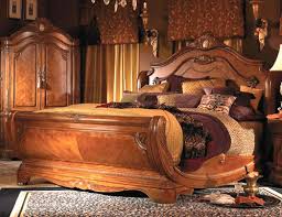 Each piece has shelves for storage, beveled glass doors and elaborate detailed carvings.cortina bedroom collection intricate lines, wonderful carvings, and gold accents harmoniously tie together to evoke a sense of. Aico Cortina King Sleigh Bed By Michael Amini Bedroom Furniture Design Bedroom Set Bedroom Sets