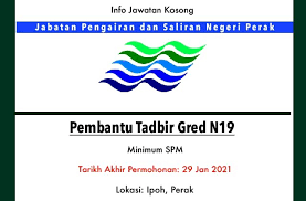 Jawatan kosong institut penyelidikan perhu… permohonan adalah dipelawa daripada warganegara malaysia yang berkelayakan untuk mengisi kekosongan jawatan kosong terkini di institut penyelidikan perhutanan malaysia (frim) sebagai : Info Jawatan Kosong Terkini Jabatan Pengairan Dan Saliran Negeri Perak Jawatan Kosong Terkini