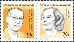 Issue: Famous People (II) (El Salvador, 1987)