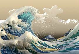 imgur com japan art wave art japanese painting
