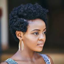 The golden blonde hair color really gives it that added flair. 51 Best Short Natural Hairstyles For Black Women Stayglam Short Natural Hair Styles Natural Hair Woman Natural Hair Styles