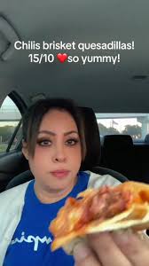 #chilis #foodie #foodreview #brisket #quesadilla