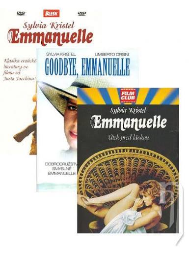 DVD Film ~ Emmanuelle (3 DVD sada) ~ S. Kristel, A. Cuny, M. Green