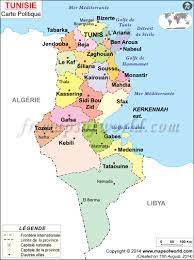 Toutes les cartes sur l'algérie ! Tunisie Carte