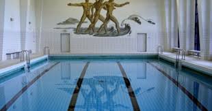 Ernst Zoberbier Swimingpool Vogelsang This Three Metre High Tile Mosaic Work From 1937 Depicting A Swimming Pool Was Part Of The Architektur Sonthofen Kultur
