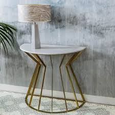 Andre Half Moon Console Graham Green Half Moon Console Table Modern Console Tables Half Moon Table