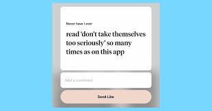 So what does it mean, to date? In Praise Of Taking Yourself Seriously On Dating Apps Dating Apps Seriously Mean People