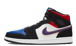 Air jordan 1 (i) in the 1984 nba draft, michael was selected by the chicago bulls with the no. Jordan 1 Mid Purple White Red Where To Buy 852542 005 The Sole Supplier