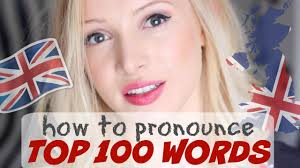 Their success can be attributed to popular films such as harry potter and dr. Pronounce The 100 Most Common English Words Perfectly British English Pronunciation Youtube