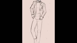 Speed Draw - Man Walking Day 190. - Youtube