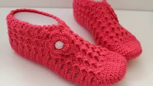 Crochet Slippers Patikler Tig Isleri Slippers