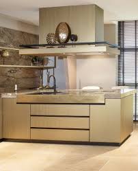 gouden kookeiland tieleman exclusief ottone by mereno en eric kant moderne keukens gouden keuken kookeilanden