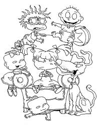 Download and print these free nickelodeon coloring pages for free. Picture Of The Rugrats Coloring Page Color Luna Detailed Coloring Pages Cartoon Coloring Pages Disney Coloring Pages